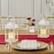 Kate Aspen® Marrakesh LED Vintage Decorative White Lantern, 2ct.